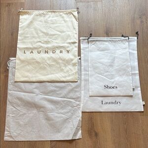 Set of Hotel Laundry and Shoe Bags